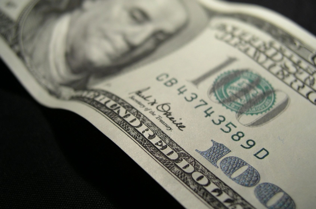 Hundred dollar bill